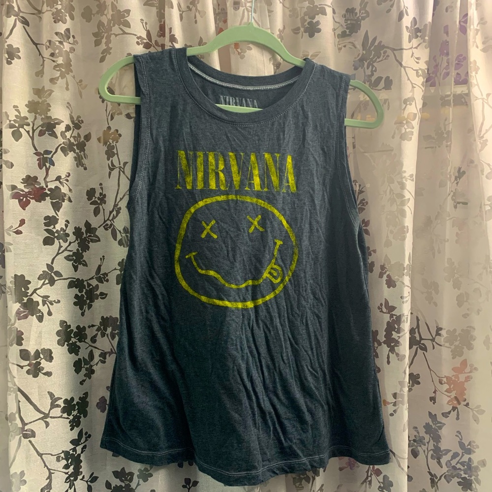 Nirvana Muscle Tee/ Tank Top